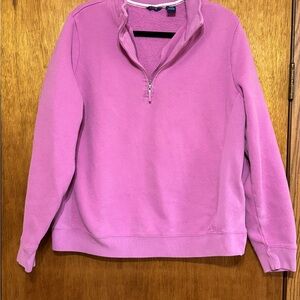Izod Lavender Quarter-Zip Pullover